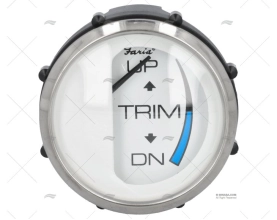 INDICADOR TRIM 52mm MERCURY BRANCO FRCB FARIA