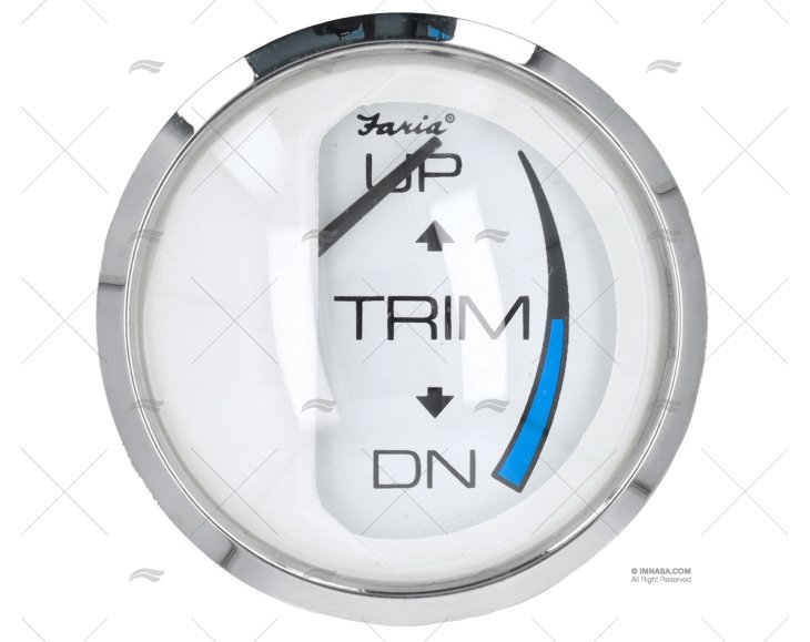 TRIM INDICATOR FRCB OMC OUTBOARD WHITE