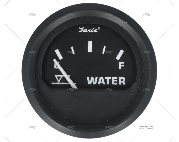 INDICADOR ÁGUA 0-180 12V (EURO) FRN FARIA
