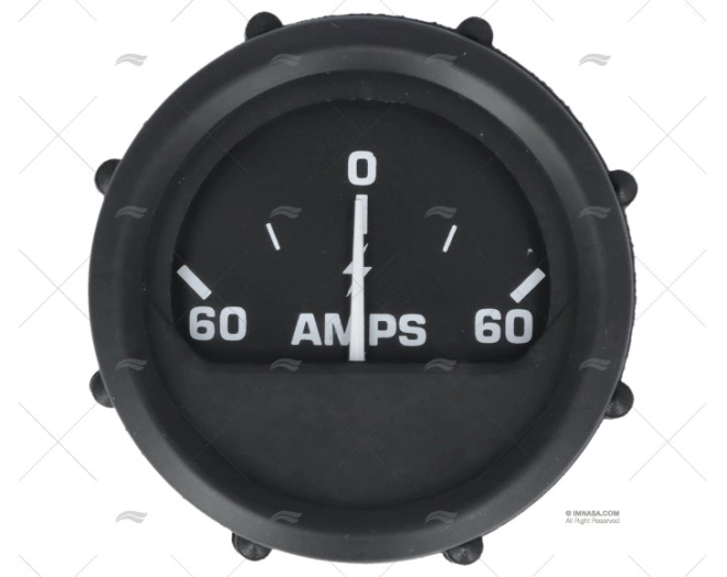 AMPERMETRE 60AMP FARIA NOIR