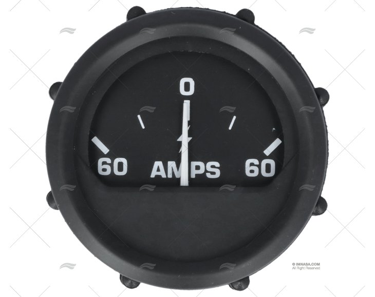 AMPEROMETRO 60A FARIA NERO FRN