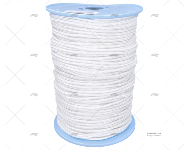 CIMA AVVIAMENTO MOTORI 06mm BIANCO 200m LIROS
