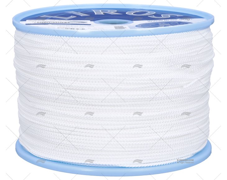 TWISTED POLYPROP. ROPE 03mm WHITE 500m