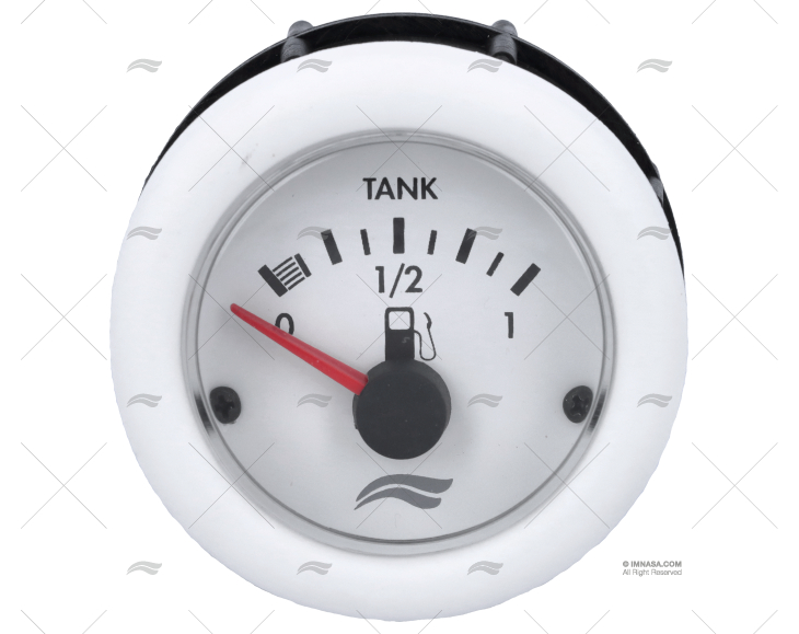 INDICATORE CARBURANTE   0-190 BIANCO BRM IMNASA
