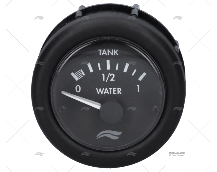 INDICATORE ACQUA 0-190 NERO  BRM IMNASA