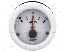 AMPEROMETRO 30A BIANCO IMNASA