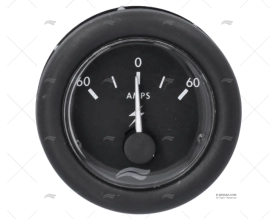 AMPEROMETRO 0-50A NERO BRM C/SENSORE IMNASA