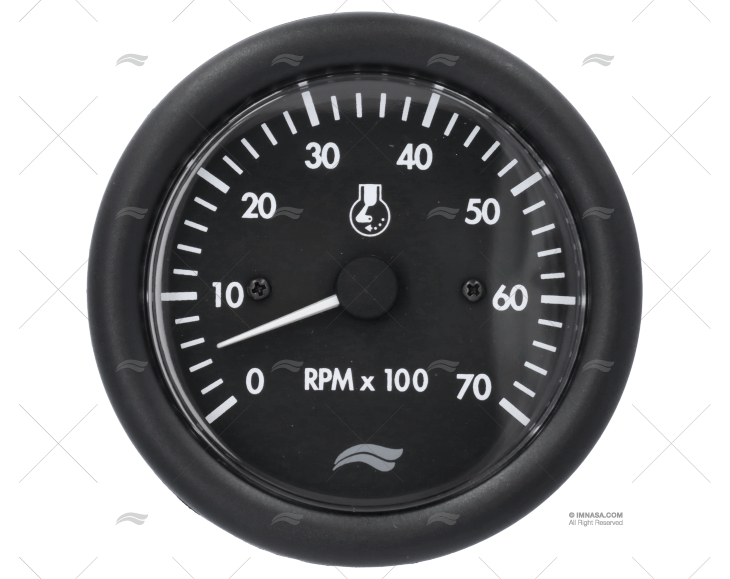 TACÓMETRO 7000 85mm PRETO BRM IMNASA