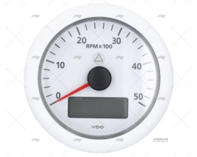 TACHOMETER VLB 12/24V 5000RPMH 80mm
