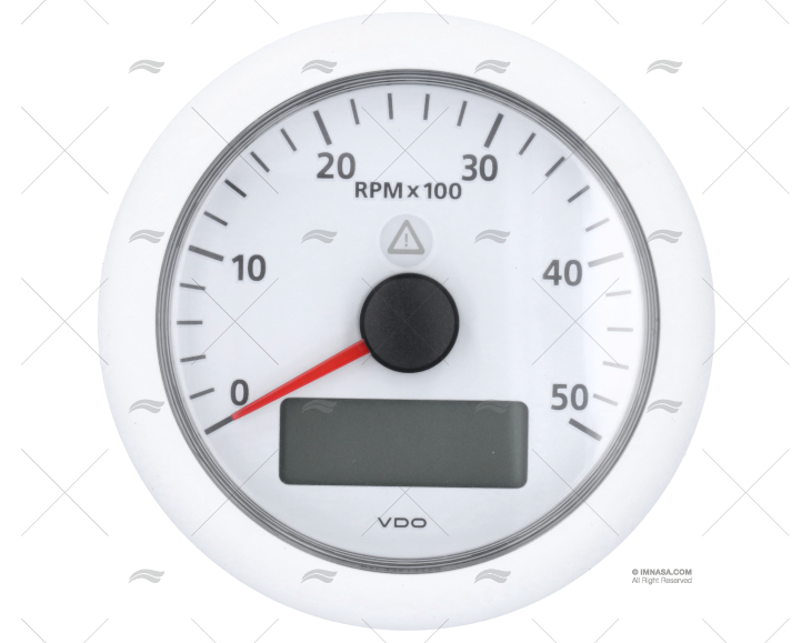 TACHOMETER VLB 12/24V 5000RPMH 80mm