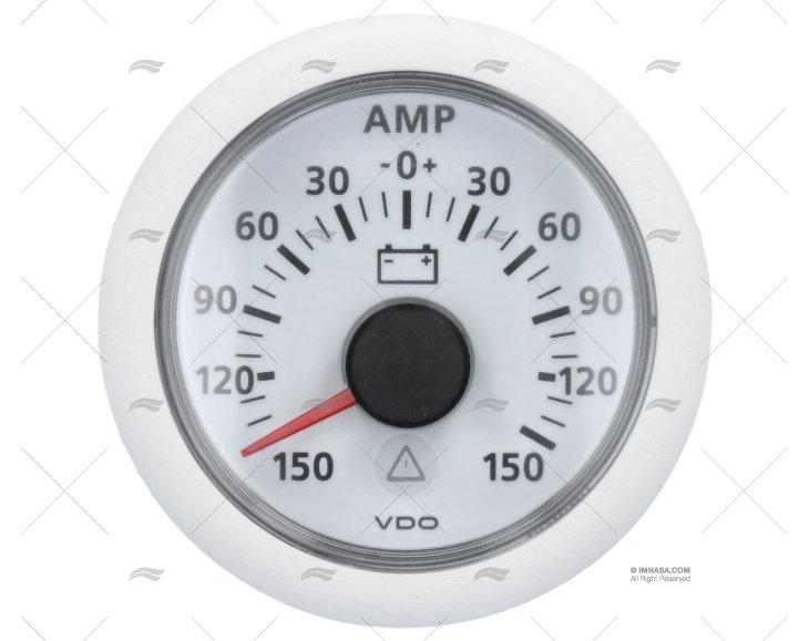 AMPEROMETRO VLB 12/24V 150AMP 52mm