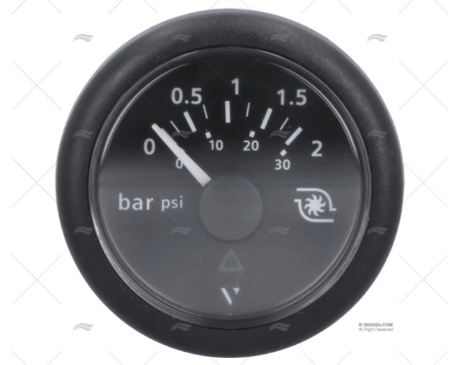 MANOMETRO VLN 12/24V  2 BAR