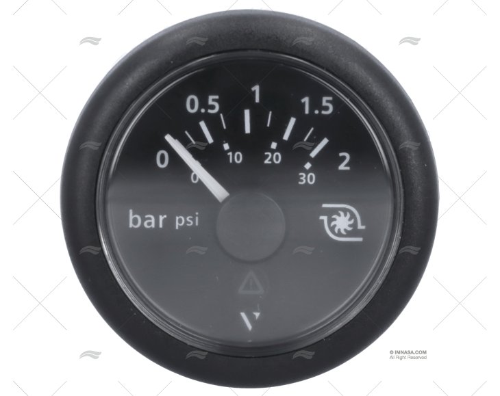 MANOMETRO VLN 12/24V  2 BAR