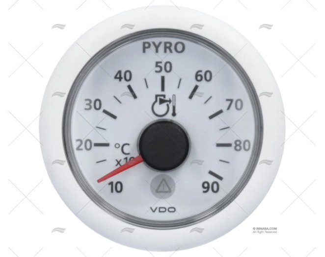 PIROMETRO VLB 12/24V 900ºC 52mm