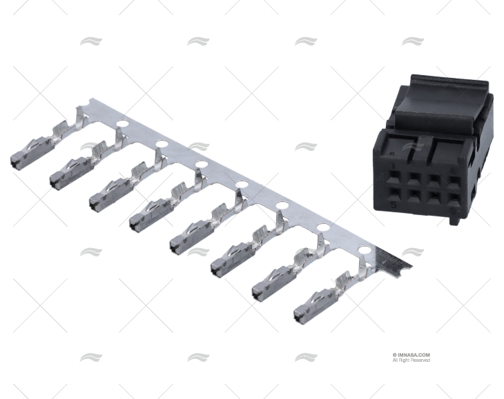 KIT CONNETTORE 8PIN VL (CONNETTORE+PIN