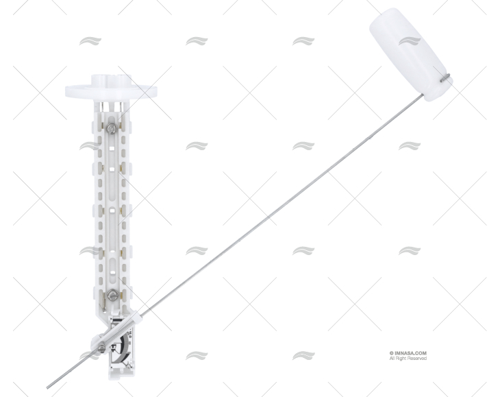 SENSORE DI LIVELLO CARBURANTE LEVA PVC 0-180 Ohm