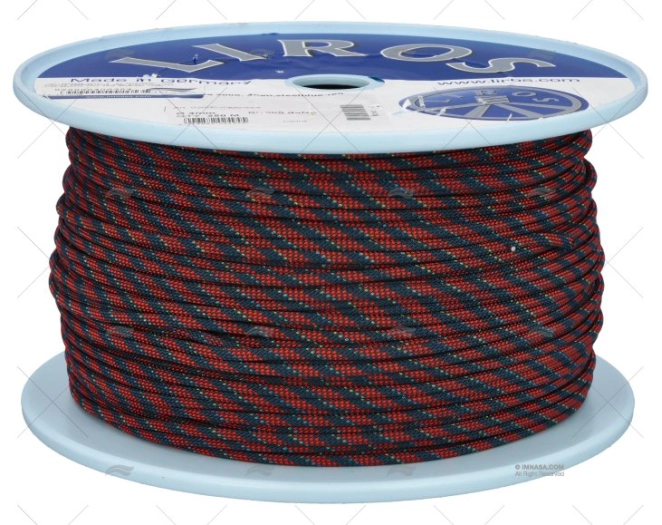 CIMA REGATTA 2000  4  mm BLU/ROSSO  250m LIROS