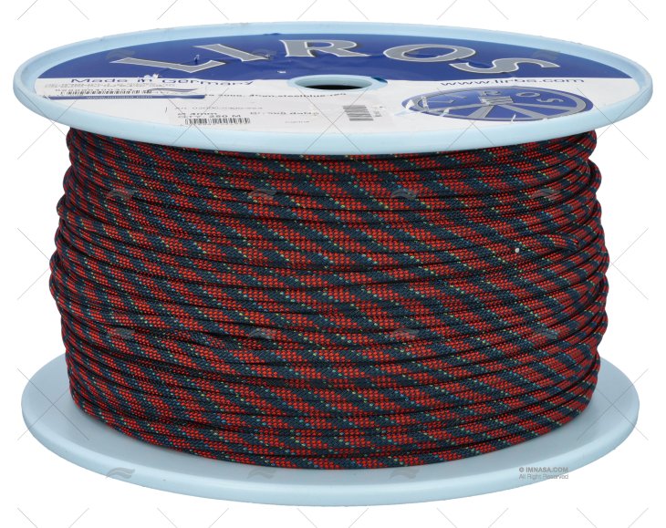 CIMA REGATTA 2000  4  mm BLU/ROSSO  250m LIROS