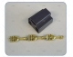 CONNECTOR 3 POLES FOR INDICATOR 52mm VDO
