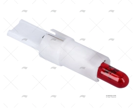 SUPPORTO + LAMPADINA W2,1X4,6D 24V 1,2W