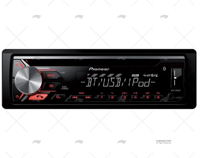 RADIO CD PIONEER 4000 50WX4 MP3 USB PIONEER