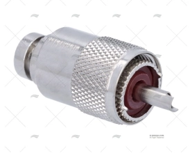 CONECTOR VHF PL COM REDUTOR CABO PL259 PACIFIC AERIALS