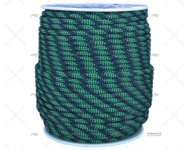 ROPE REGATTA 2000 08mm BLUE/GREEN 200m LIROS