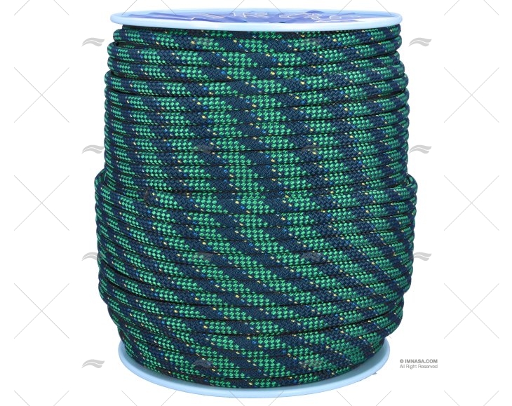 ROPE REGATTA 2000 08mm BLUE/GREEN 200m LIROS