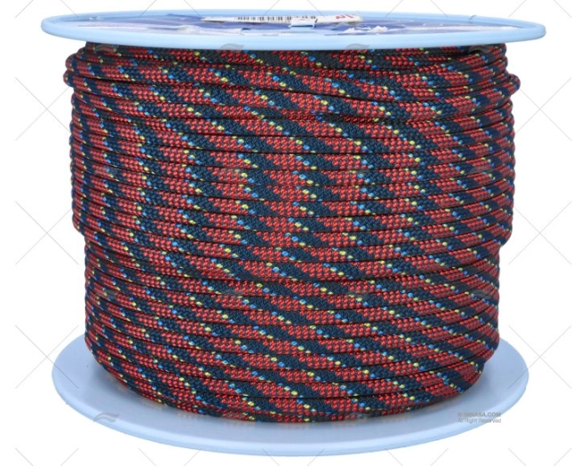 ROPE REGATTA 2000 08mm BLUE/RED 200m LIROS