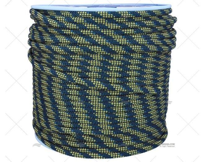 CABO REGATTA 2000 10  mm AZUL/AMARELO.200m LIROS