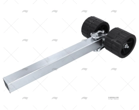 SIDE ROLLERS WITH PIVOT HEAD 400mm