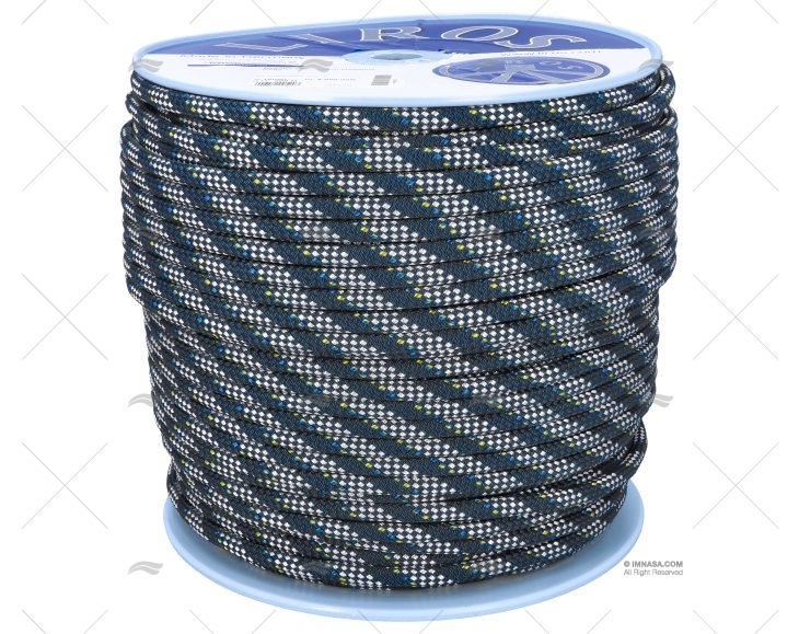 ROPE REGATTA 2000 12mm BLUE/WHITE 200MT LIROS