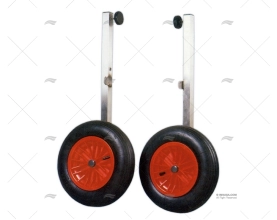 RODAS ARRASTE DOBRÁVEL INOX RETO
