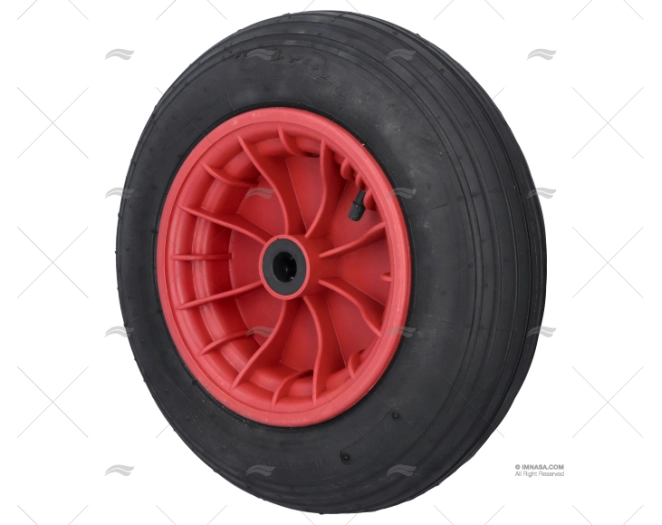 RODA ARRASTE 375X 95mm EIXO 21mm 200K