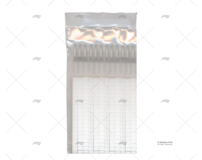 CABEZALES ABRAZADERAS BLANCAS