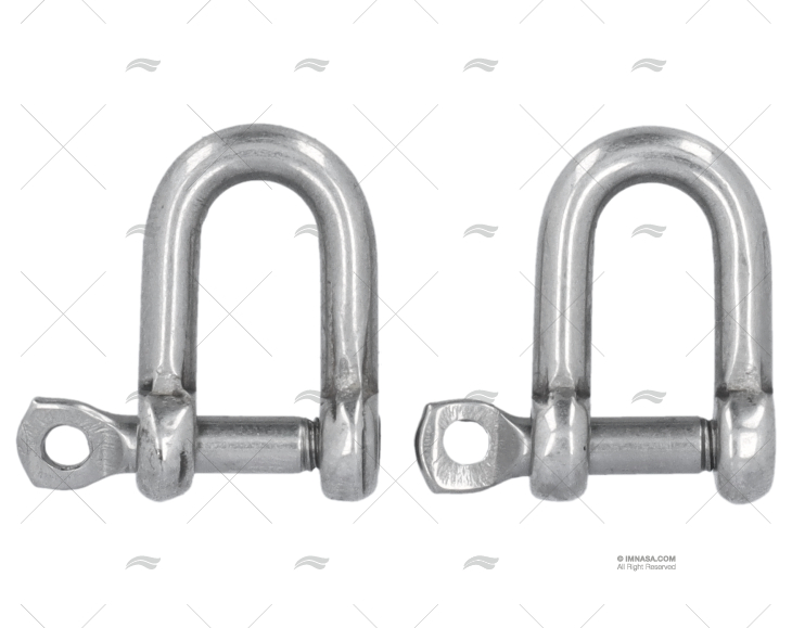GRILLO DRITTO CORTO AISI-316 04mm (2pz)