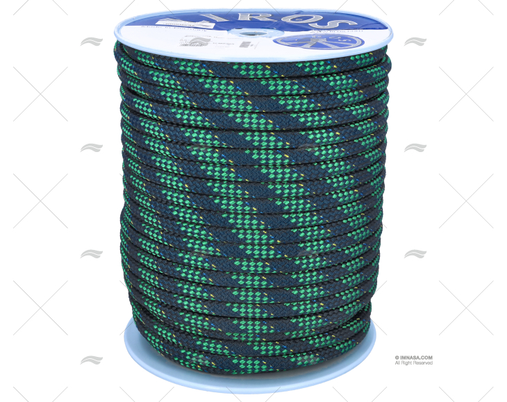 CIMA REGATTA 2000 16  mm BLU/VERDE 100m LIROS