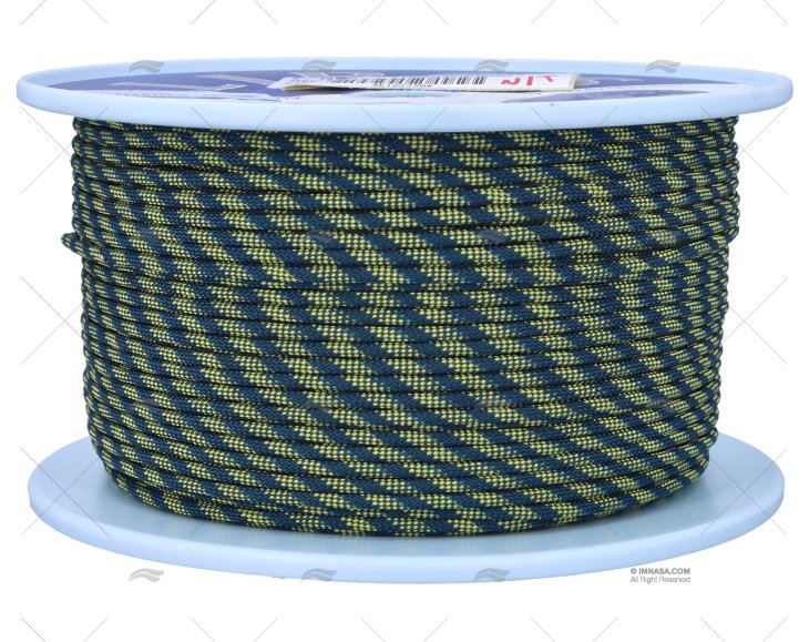 ROPE REGATTA 2000 04mm BLUE/YELLOW 250m LIROS