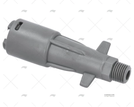 CONECTOR DEPÓSITO PLÁSTICO RECTO MERCURY