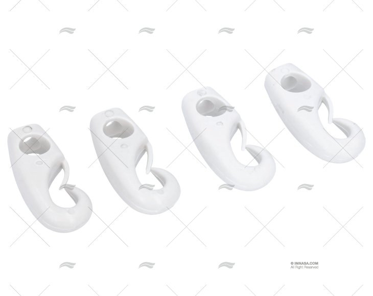 MOSCHETTONE NYLON OCCHIELLO 08mm B (4pz)