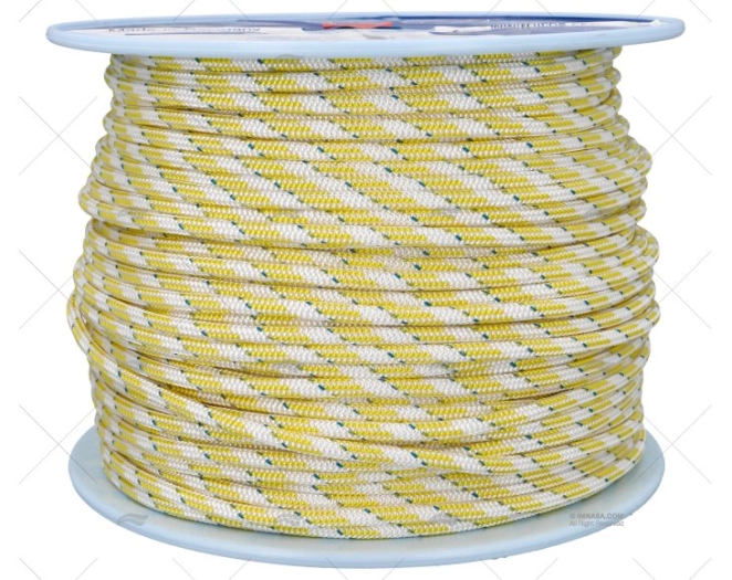 CIMA DYNAMIC PLUS 08mm BIANCO/GIALLO 200m LIROS