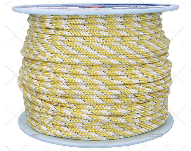 CIMA DYNAMIC PLUS 08mm BIANCO/GIALLO 200m LIROS