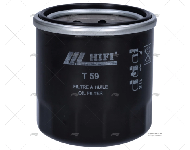 MARINE OIL FILTER H65 D68 G60 R18     G