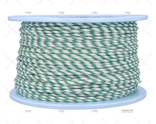 CABO HERCULES 04mm BRANCO/VERDE 250m LIROS
