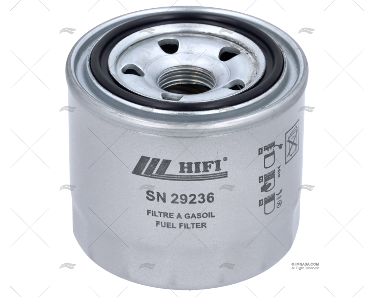 FILTRO FUEL H 80 D82 G59 R18 10M