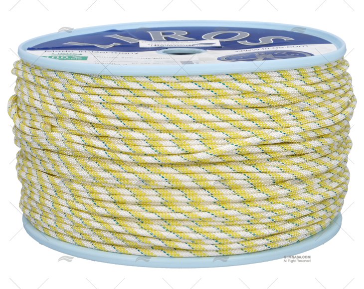 CABO HERCULES 05mm BRANCO/AMARELO 250m LIROS