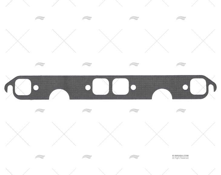 GUARNIZIONE SCARICO MERCRUISER/OMC/CRUSADER BARR MARINE