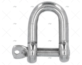 D SHACKLES S.S. SHAFT SAFETY PIN 05mm
