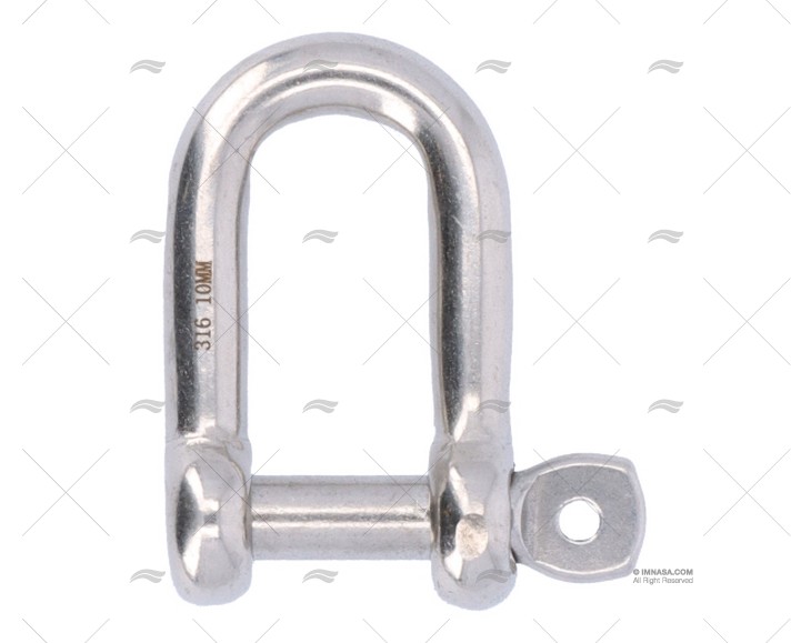 GRILLO DRITTO INOX C/ASSE IMPERDIBILE 10mm