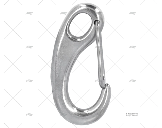 STAINLESS STEEL CARABINER 50mm